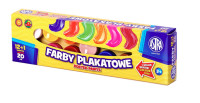 Farby plakatowe Astra 13 kolorów - 20 ml